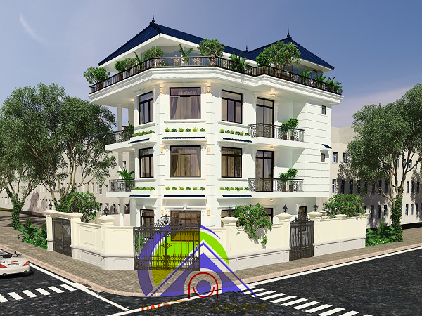 Mẫu nhà biệt thự tân cổ điển - Nhà Đẹp Đại Dương