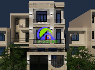 Xây Nhà Trọn Gói Nhà Phố 3 Tầng Long Thành Đồng Nai