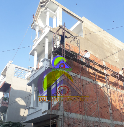 Xây dựng nhà phố 4 tầng phần thô - đơn giá xây dựng nhà phố