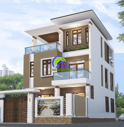 Xây nhà biệt thự 3 tầng tại quạn 9 TpHCM